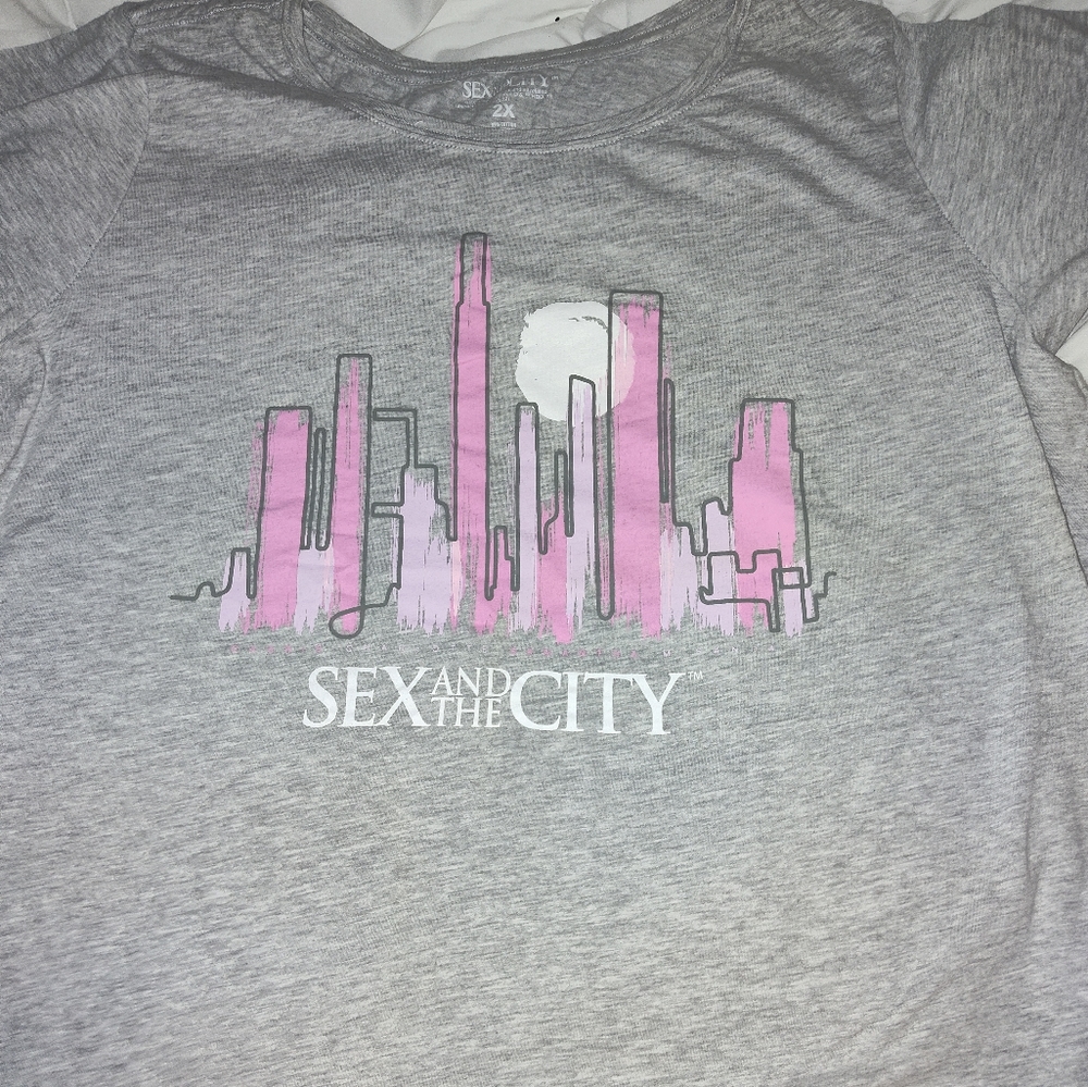 Sex in the city, short sleeve T-shirt, size 2x